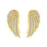 Angel Wing Earrings – 2 CTW